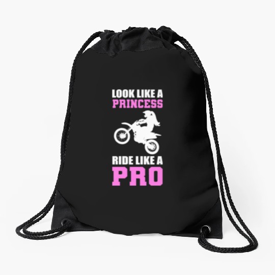Ride Like Pro Quad Driver Or ATV Lover Gift Drawstring Bags
