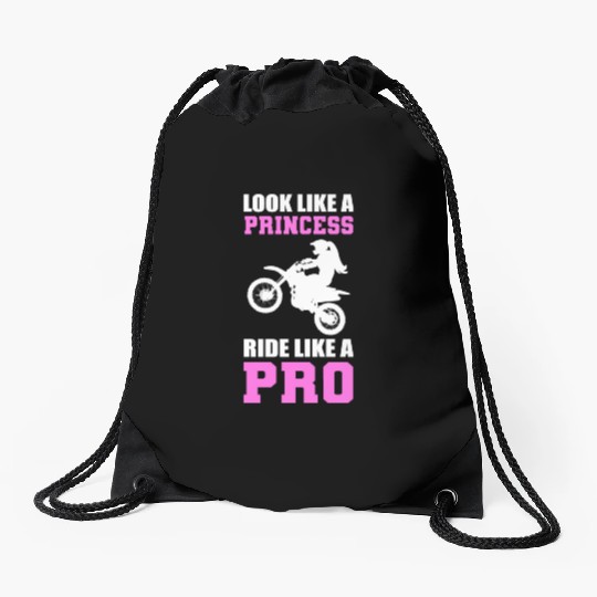 Ride Like Pro Quad Driver Or ATV Lover Gift Drawstring Bags