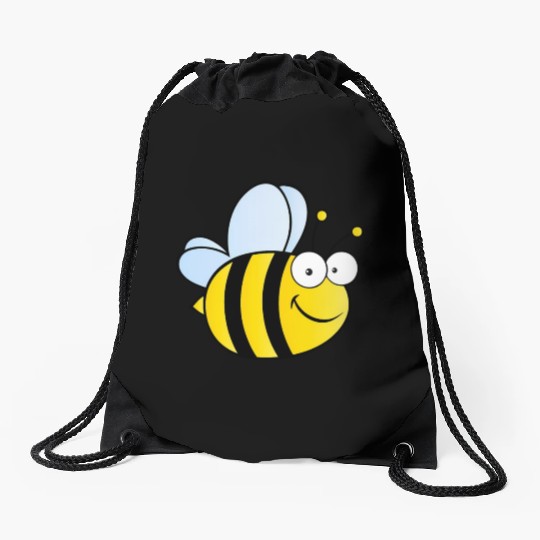 Bumble Bee Drawstring Bags
