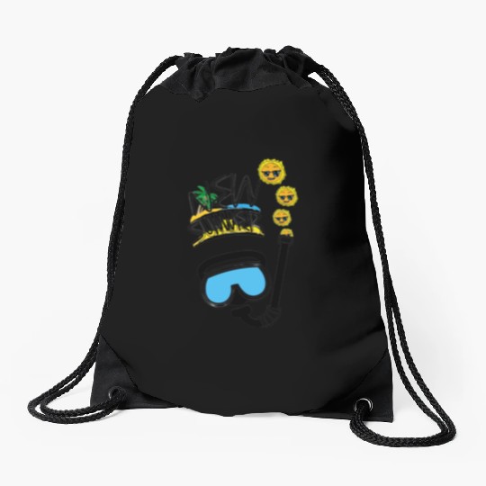 New summer, new look, summer Drawstring Bags