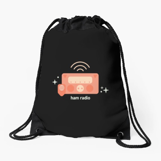 Ham Radio Drawstring Bags