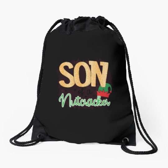 Son Of A Nutcracker Drawstring Bags