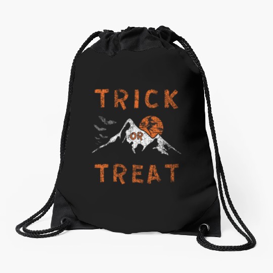 Trick Or Treat Witch Drawstring Bags