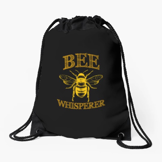 Bumble Bee Drawstring Bags