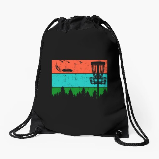 Ultimate Frisbee Frolf Disc Golf Flying Disc Sport Drawstring Bags