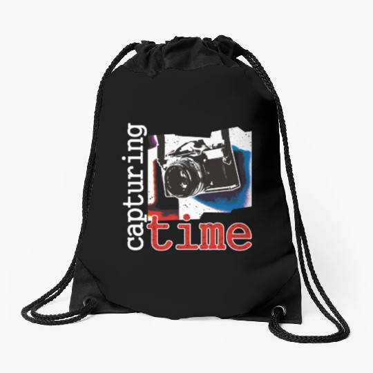 Camera & photography lovers Drawstring Bags design