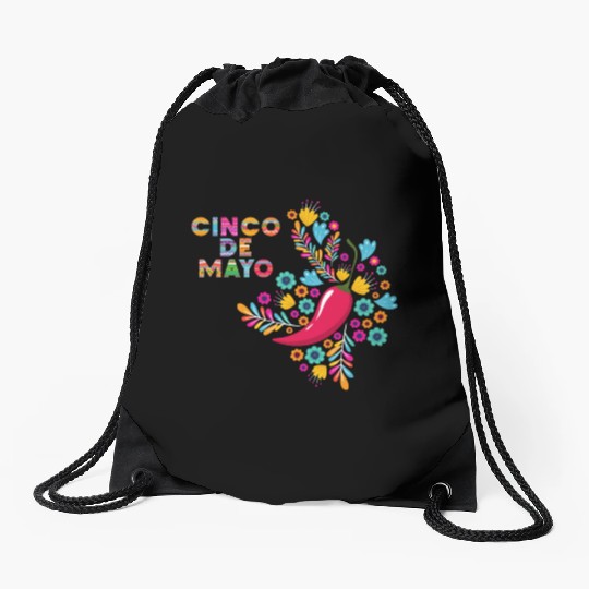 Cinco de Mayo Celebration V2 - Countries Edition Drawstring Bags