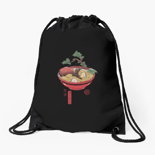 Ramen Drawstring Bags