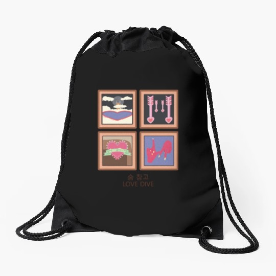 Narcissistic My God I Love It Drawstring Bags