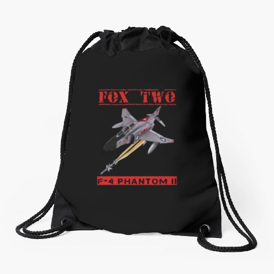 FOX TWO F 4 Phantom II Drawstring Bags