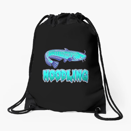 Catfish Fishing Waller Fish Noodler Flathead Drawstring Bags
