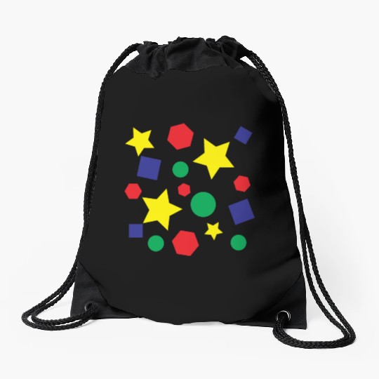 Drawstring Bags Includes patterns multi-colored