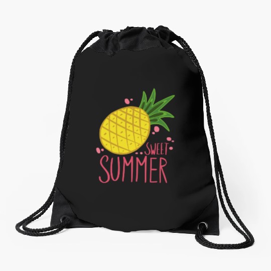 Sweet Summer Drawstring Bags