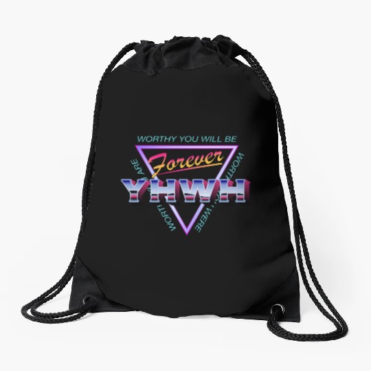 Forever YHWH Drawstring Bags