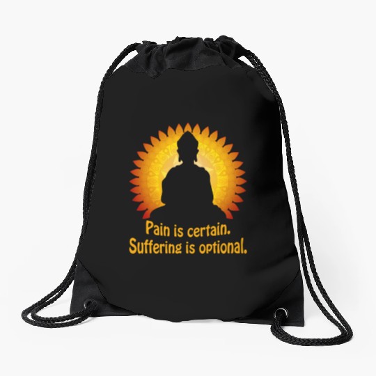 Buddha Yoga Mandala Meditation Buddhism Namaste Drawstring Bags