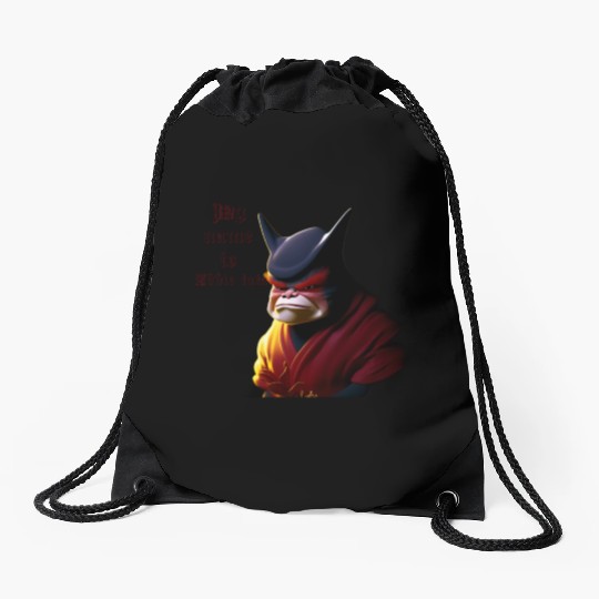 My name is eddie Tuta Drawstring Bags