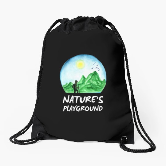 Nature's Playground Drawstring Bags