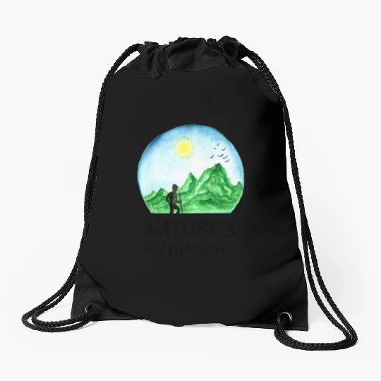 Nature's Playground Drawstring Bags