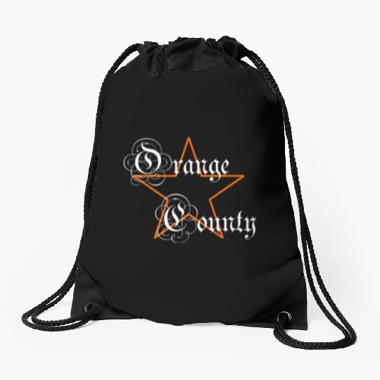 The Orange County California Collection Drawstring Bags