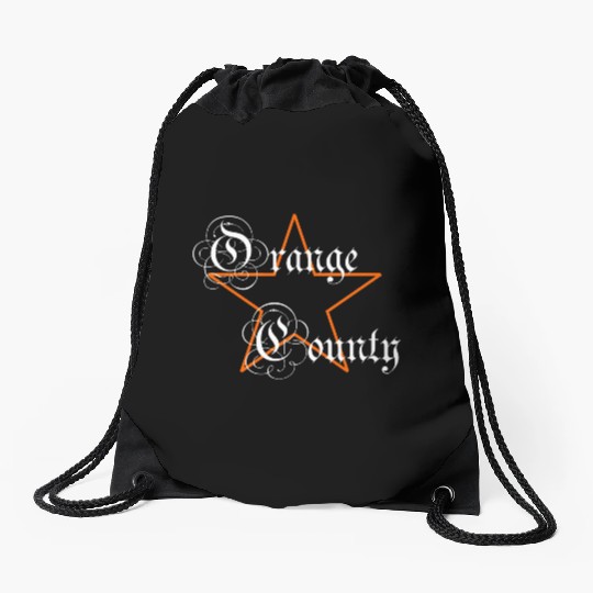 The Orange County California Collection Drawstring Bags