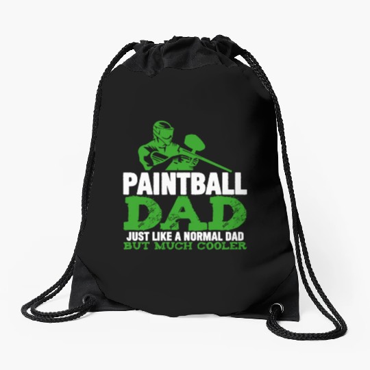 Paintball Dad Joke Daddy Airsoft Gear Camo Vest Drawstring Bags