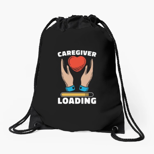 Caregiving Caregiver Loading Independent Caregiver Drawstring Bags