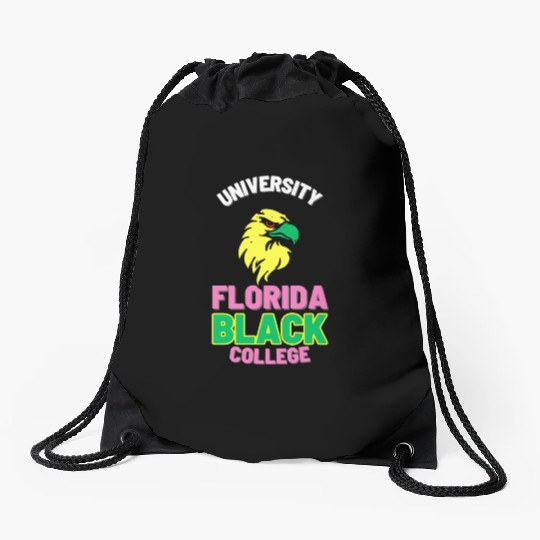 University Florida Black College (Night Eagles Ed) Drawstring Bags