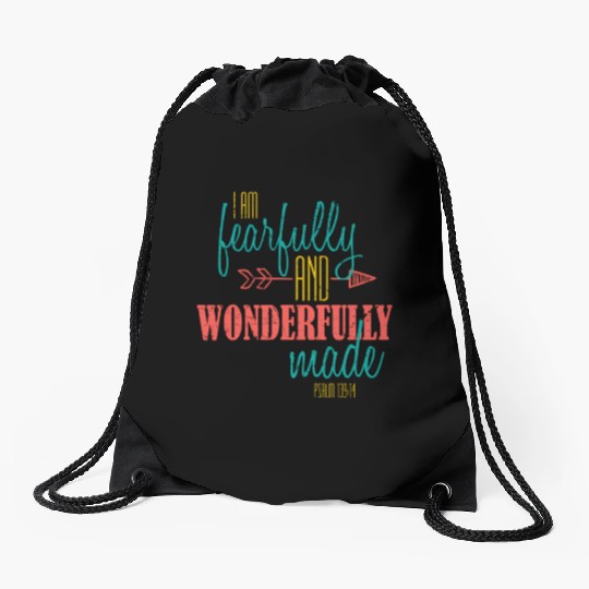 Easter Sayings Christian Bible Verse Drawstring Bags