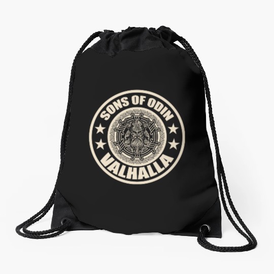 Sons of Odin Valhalla Drawstring Bags