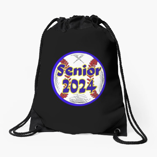 Baseball Senior Class of 2024 Drawstring Bags