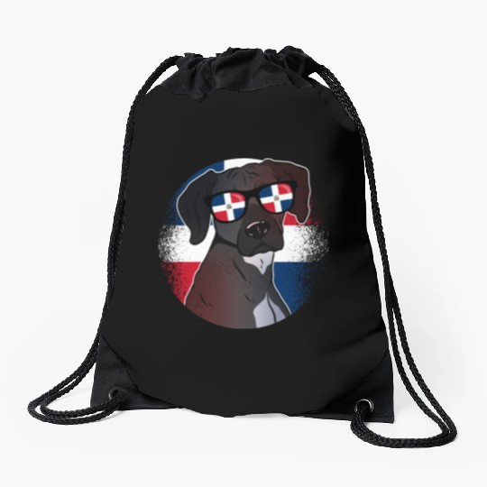 Dominican Republic Drawstring Bags