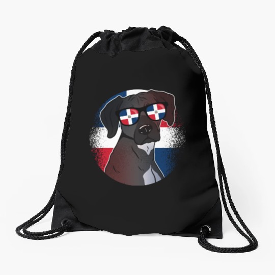 Dominican Republic Drawstring Bags