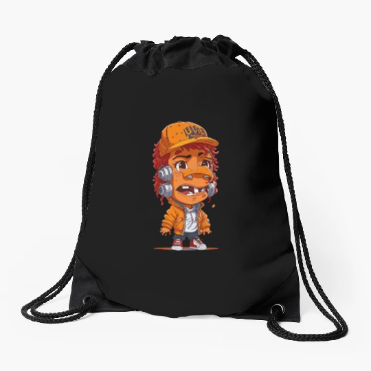 Freestyle Rap Royalty Drawstring Bags