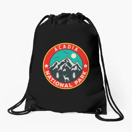 Acadia National Park Drawstring Bags Acadia National