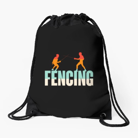 Fencing Drawstring Bags