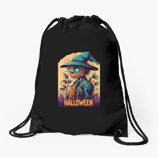 Scarecrow Drawstring Bags