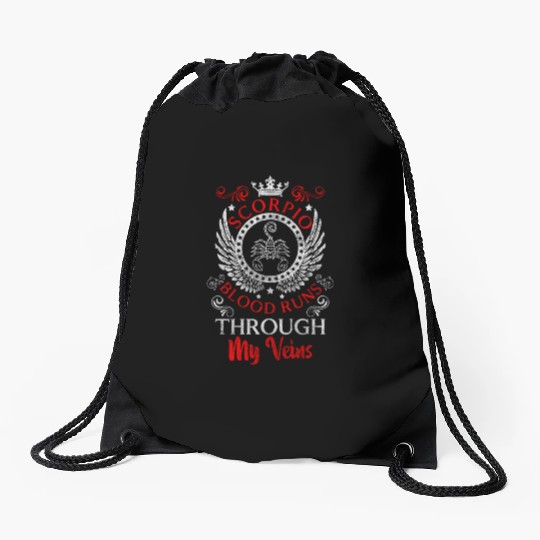 Zodiac Sign Scorpio Zodiac Signs Superstition Drawstring Bags