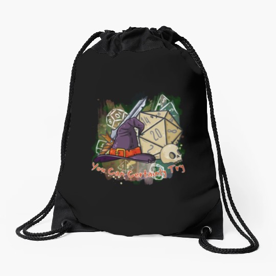 You Can Certainly Try - GameMaster Drawstring Bags