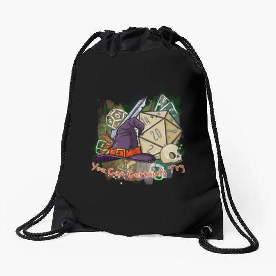 You Can Certainly Try - GameMaster Drawstring Bags