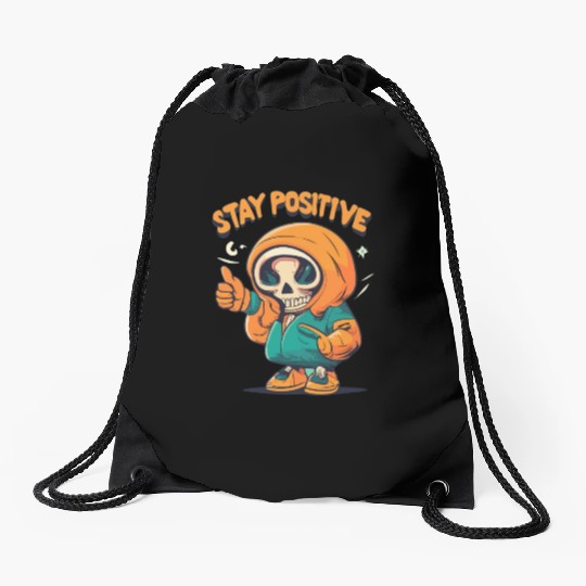 Stay Positive Designs Drawstring Bags