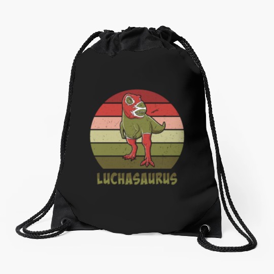 Mexican Wrestling Wrestler Lucha Libre Mask Mexico Drawstring Bags