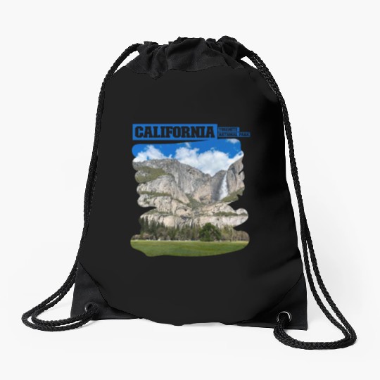 California Yosemite National Park Drawstring Bags