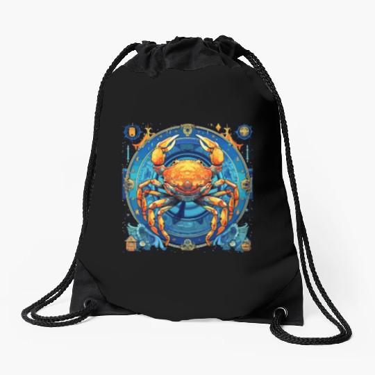 Embrace Your Cancer Identity: Cancer Zodiac Drawstring Bags