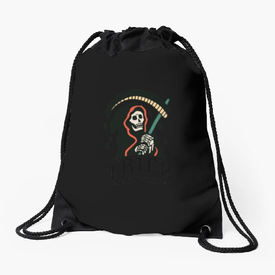 Trick or Treat Grim Reaper Drawstring Bags
