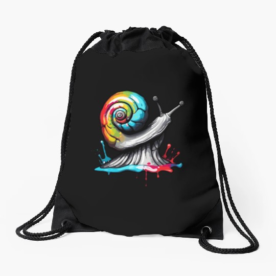 Snail / Animal / Slimy / Meadow / Grass / Pet Drawstring Bags