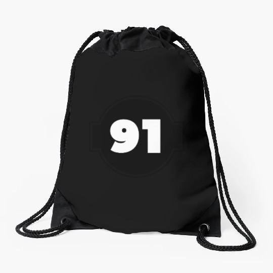 Congratulations Today 91 Years Old - Ninety-Nine Drawstring Bags
