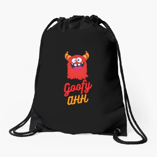 Goofy Ahh Drawstring Bags