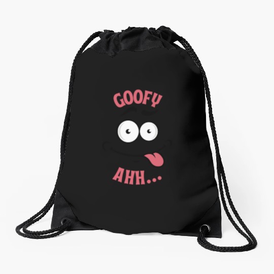 Goofy aaahh Drawstring Bags