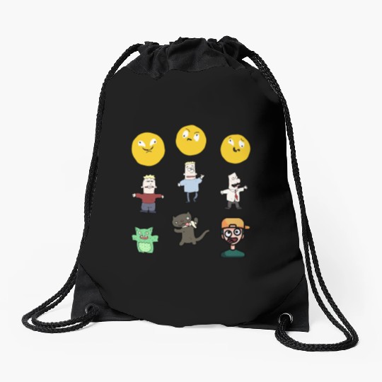 goofy ahh Drawstring Bags