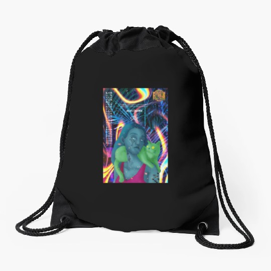 CATWOMEN Drawstring Bags